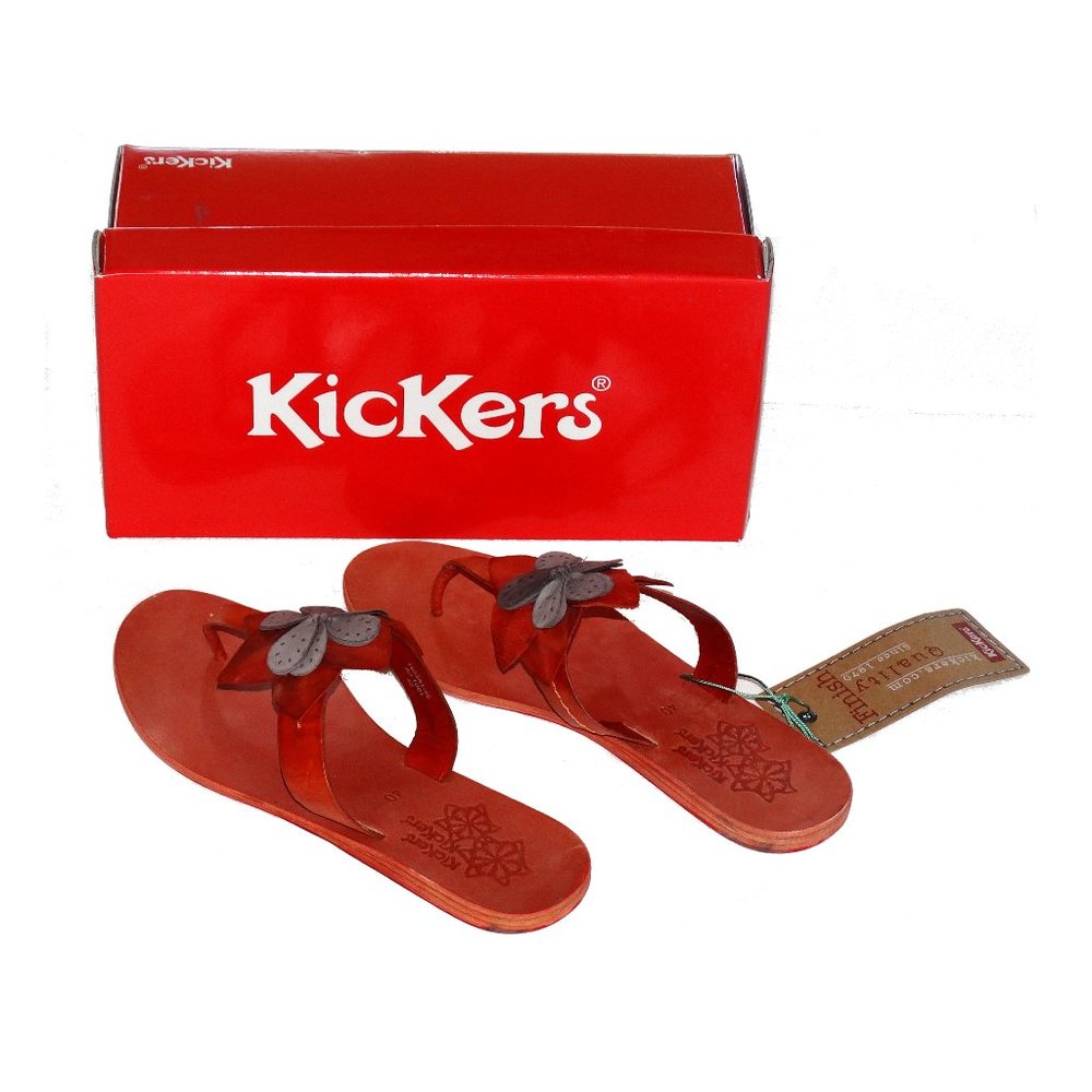 Girls Kickers Boa Thong Sandal Size EU 40 US 6,5Y